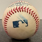 Official Mlb Rawlings Baseball Rob Manfred Commissioner Game Used