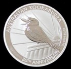 1990- 2020 P Silver 1oz Australia  1 Kookaburra 30th Anniversary Coin In Capsule