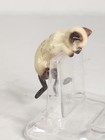 Vintage Hagen Renaker Climbing Hanging Siamese Cat Kitten Miniature  Figurine