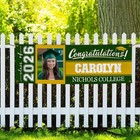 Personalized Graduation Custom Banner Class Of 2026 Graduation Party Decorations