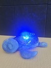 Cloud B Tranquil Plush Aqua Turtle Night Light Projector  Calming Sounds  works 