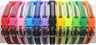 12 Pcs set Soft Nylon Puppy Whelping Id Collars - Adjustable Reusable Washable B
