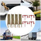 4 Pack 5 16 -3 8  Chain And Binder Kit Ratchet Load Binder W  4x 20ft Chains New