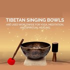 Large Tibetan Singing Bowl Set Jupiter Pure Bronze Meditation Bowl 12 Inches