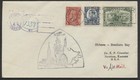 1932 Registered Ottawa To Bradore Bay Pq Flight Cover To Usa  192-194 Fdc