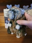Great Condition  Vtg Hansa Chinchilla Plush 1999 Realistic Stuffed Animal Plush