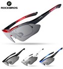 5 Lens 2020 Hot Rockbros Polarized Cycling Sun Glasse Outdoor Sports Goggles 29g