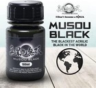 Musou Black Paint - Blackest Black In The World - 99 4  Light Absorption - 100ml