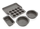 Ninja Foodi Never Stick 5 Pc Bakeware Set Nonstick Oven Safe Heavy Duty Pans