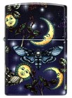 Zippo Butterfly Skull 540 Color Windproof Pocket Lighter  49352-095929