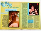 Ac dc Interview-1983 4pg Magazine Article   Poster Pinup Clipping-angus Young