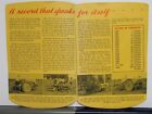 1942 Minneapolis-moline Tractor Brochure Mailer Del Monte Tractor Fleet