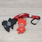 Ty Goods Home Run Inc Lanyard   2 Mascot Keychains Rocket Scientist   Dancer