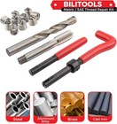 Bilitools 1 4-20 Inch Thread Repair Kit  Hss Drill Helicoil Inch 