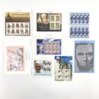 Collectible Souvenir Usps Stamp Sheets Large Lot Of 363 Stamps In Usps Binder