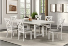 Set Of 2 Side Chair Dining Chair Rustic Farmhouse White Oak Finish