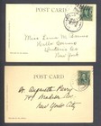 2 Vintage Postcards Hawkhurst Hotel   South Street Litchfield Connecticut