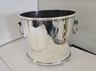Ralph Lauren Home Silver Plated Large Oval Footed Champagne Wine Cooler Bucket 