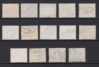 Egypt - Scott 29 42 Complete Set  1 - Used Vf Stamps