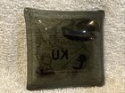 Vintage 1960 s Kansas Jayhawks 2 1 4 Inch Square Houze Art Glass Mini Dish  Mint