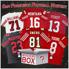 Autographed signed San Francisco Football Jersey Mystery Box Psa Jsa Bas Coa