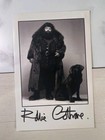 Robbie Coltrane Signed 8x10 B w Photo As Hagrid W  Fang Harry Potter Autograph