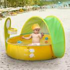 Baby Beach Tent Portable Pop Up Shade Tent Children s Ball Pit W basketball Hoop