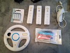 Nintendo Wii Console Bundle  3 Remotes  3 Games  Rca Cables  Sensor Bar