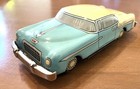 Linemar Japan Tin Friction 1955 Chevrolet W  Box