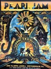 Pearl Jam Pittsburgh Poster Night 2 Zeb Love 5 18 25 Ppg Paints Arena