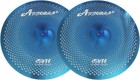 Low Volume Cymbal Blue Mute Cymbal Pack 14 hi-hat 16 crash 18 crash 20 ride 5