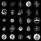 83 Music Svg Bundle - Dxf  Eps  Jpg  Png - Instant Download   sent By E-mail 