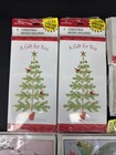 Vintage Christmas Cards And Stickers  Lot   3