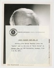 George Chandler Portrait 1958 Lassie Original Cbs Tv Photo W snipe Sheet J15369