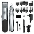 Wahl Groomsman Rechargeable Beard Trimmer Kit For Mustaches  Nose Hair 5622 New 