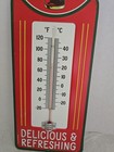 Vintage Coca-cola Thermometer Wall Metal Sign - 