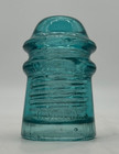 Cd-106 Ohio Valley Glass Co  O v g  Co  Light Blue aqua Glass Insulator