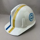 Bell Telephone Vintage 1971 Topguard Hard Hat Adjustable Shockgard Mark Ii
