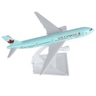 1 400 Diecast Aircraft 16cm Air Canada B777 Airplane Model Airliner Collection