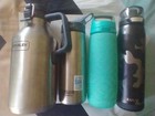 Water Bottle Lot  4  Stanley 64 Oz camelbak16oz ello Glass 20oz   Zulu 20 Oz 