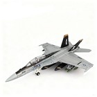 1 72 Scale F18 Fa-18 Grumman Tomcat Super Hornet Fighter Us Navy Plane Military