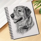 8 5x11inches Hardbound Sketch Book Spiral Bound Sketch Pad 80 Sheets 90gsm Inner