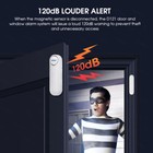 Wireless Remote Control Magnetic Sensor Door Window Home Security Burglar Alarm
