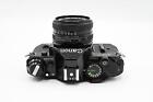 Black Canon Ae-1 Program Slr Camera 50mm Lens - Rare Beauty   Tested Fast Ship