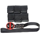 Marvel Deadpool Cosplay Waist Belt Sword Sheath Pu Leather Strap Legging Holster