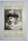 1902 Viola Allen Theater Stage Actress Vintage Magazine Photo 