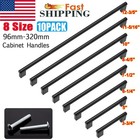 Matte Black Kitchen Cabinet Pulls Stainless Steel Drawer T Bar Handles Hardware