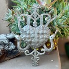 Erzulie Freda And Dambla  Veve Haitian Art   Fair Trade Metal Wall Sculpture