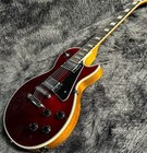 Custom Shop Lp Wine Red Solid Electric Guitar Mahogany Body Chrome Hardware