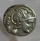 Roma Head Denarius 109 Bc Ancient Roman Republic Silver Coin Flaminius Chilo